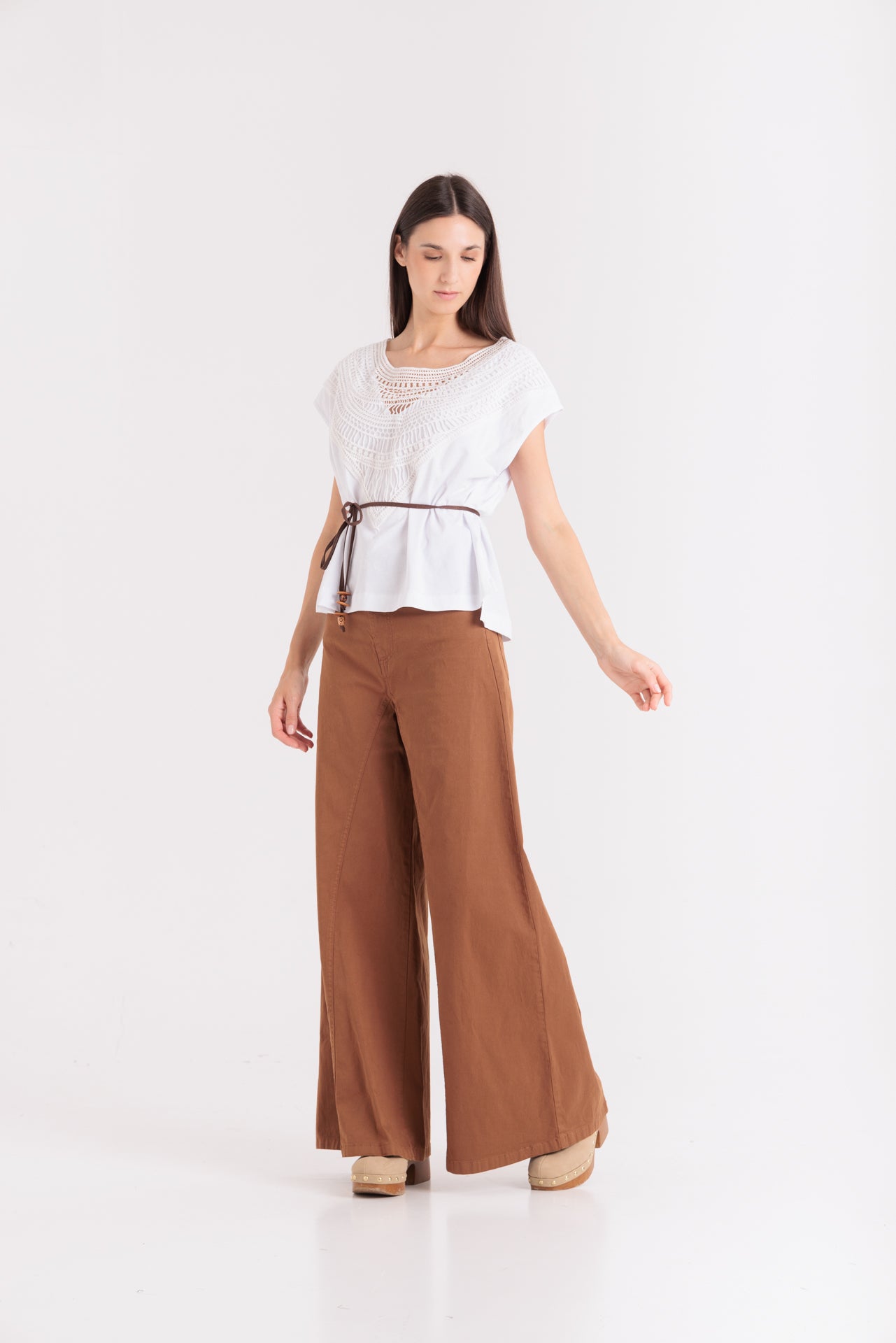 DIXIE - Pantaloni Tabacco