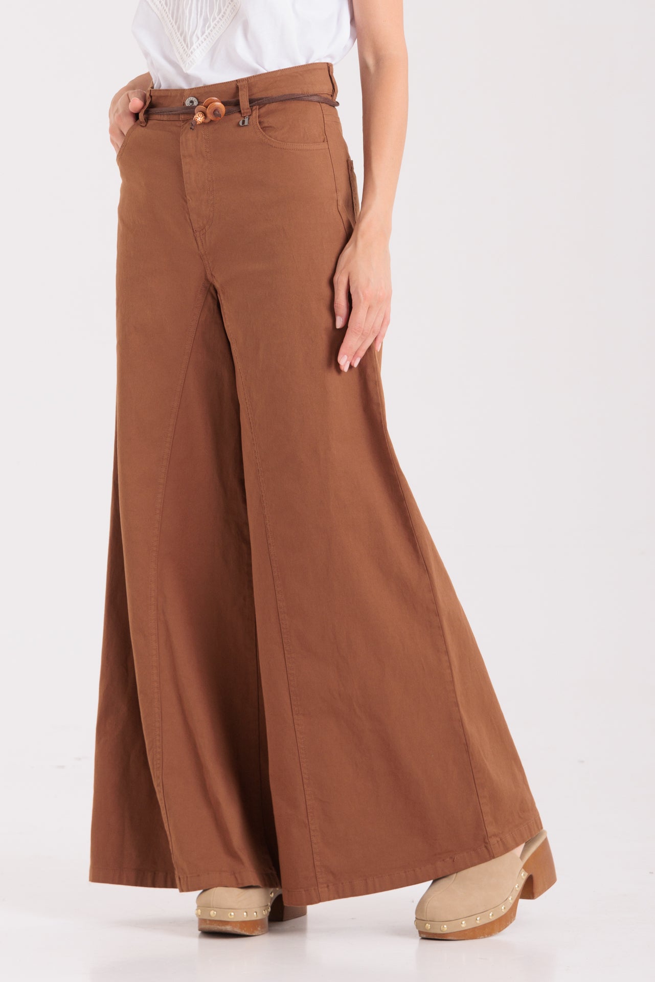 DIXIE - Pantaloni Tabacco