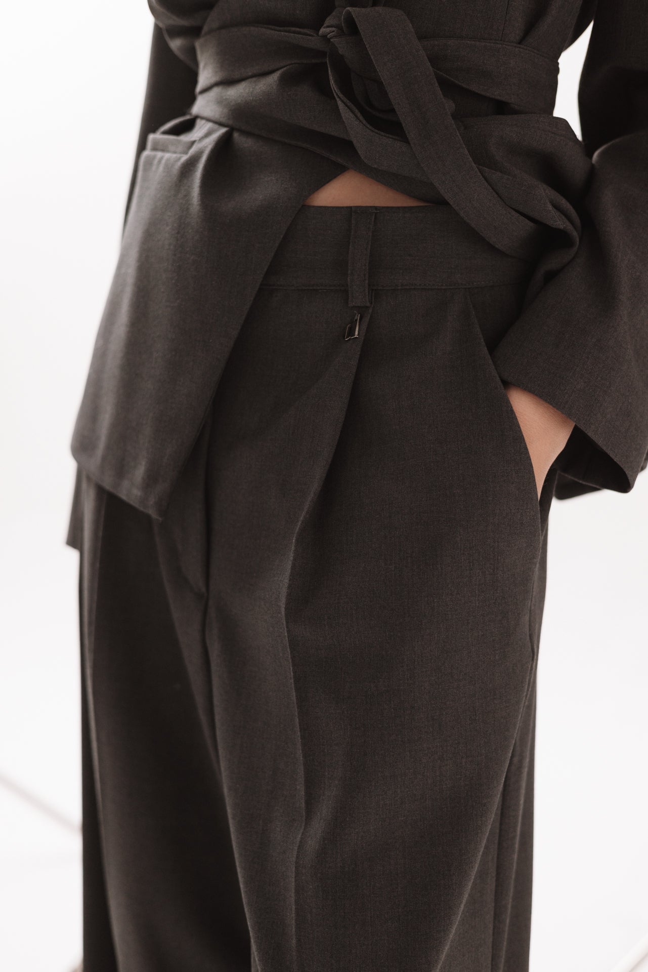 DIXIE - Pantalone Antracite