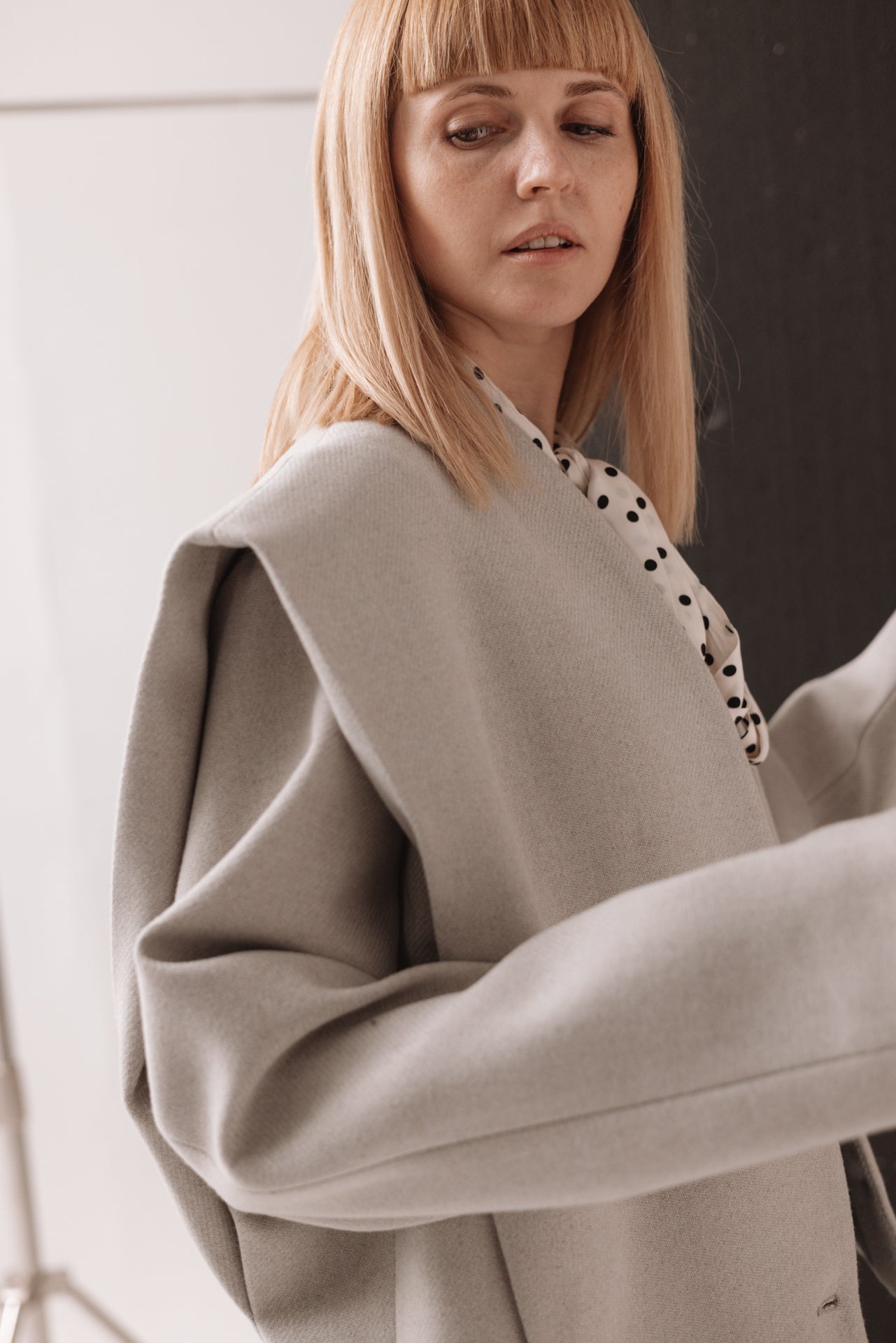 DIXIE - Giacca con Spalle Strutturate