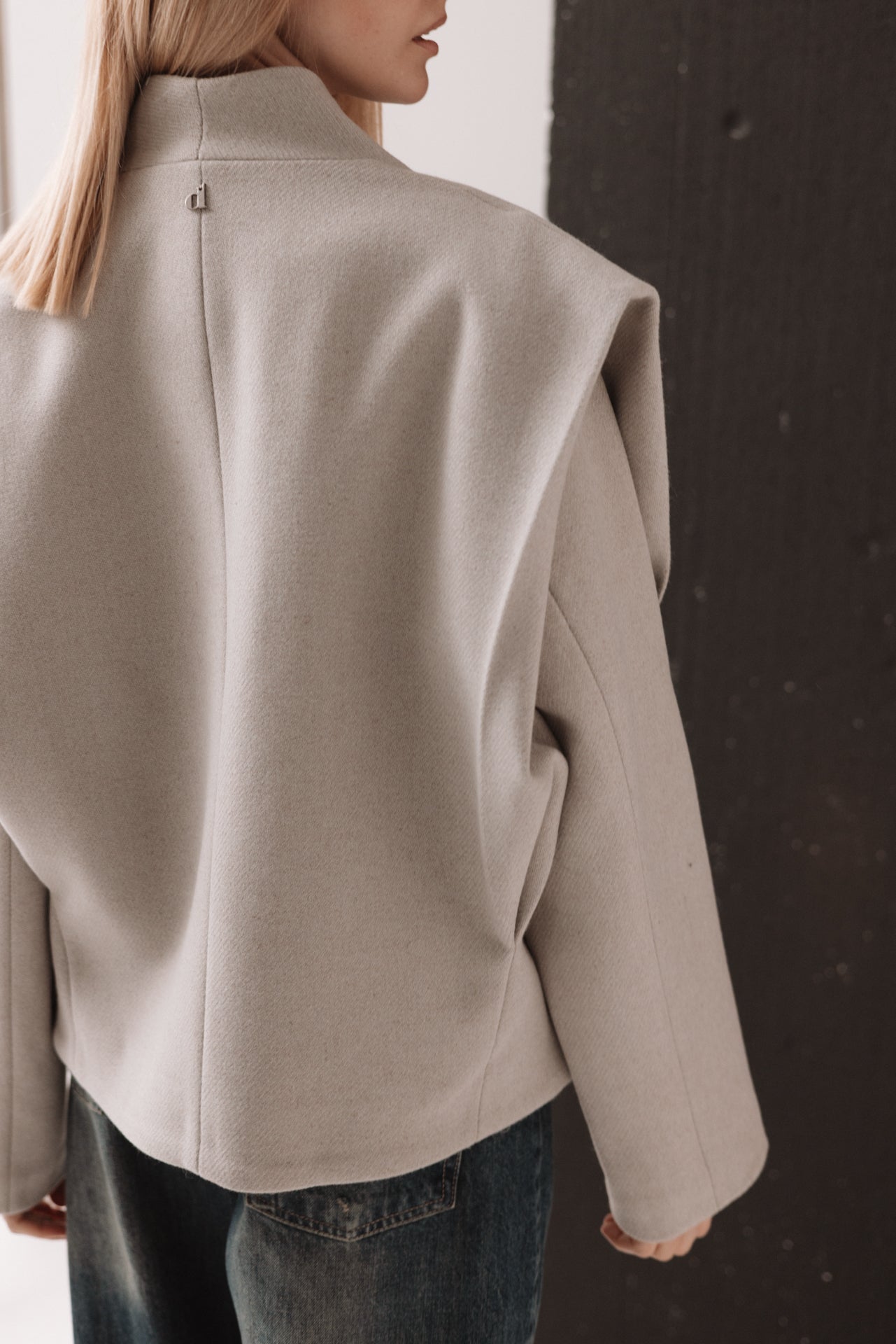 DIXIE - Giacca con Spalle Strutturate