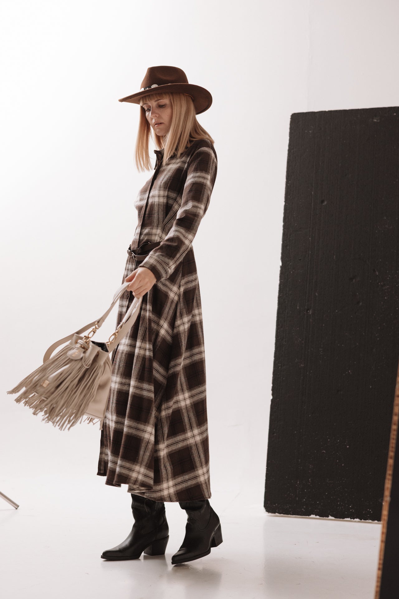 SOUVENIR - Abito Check