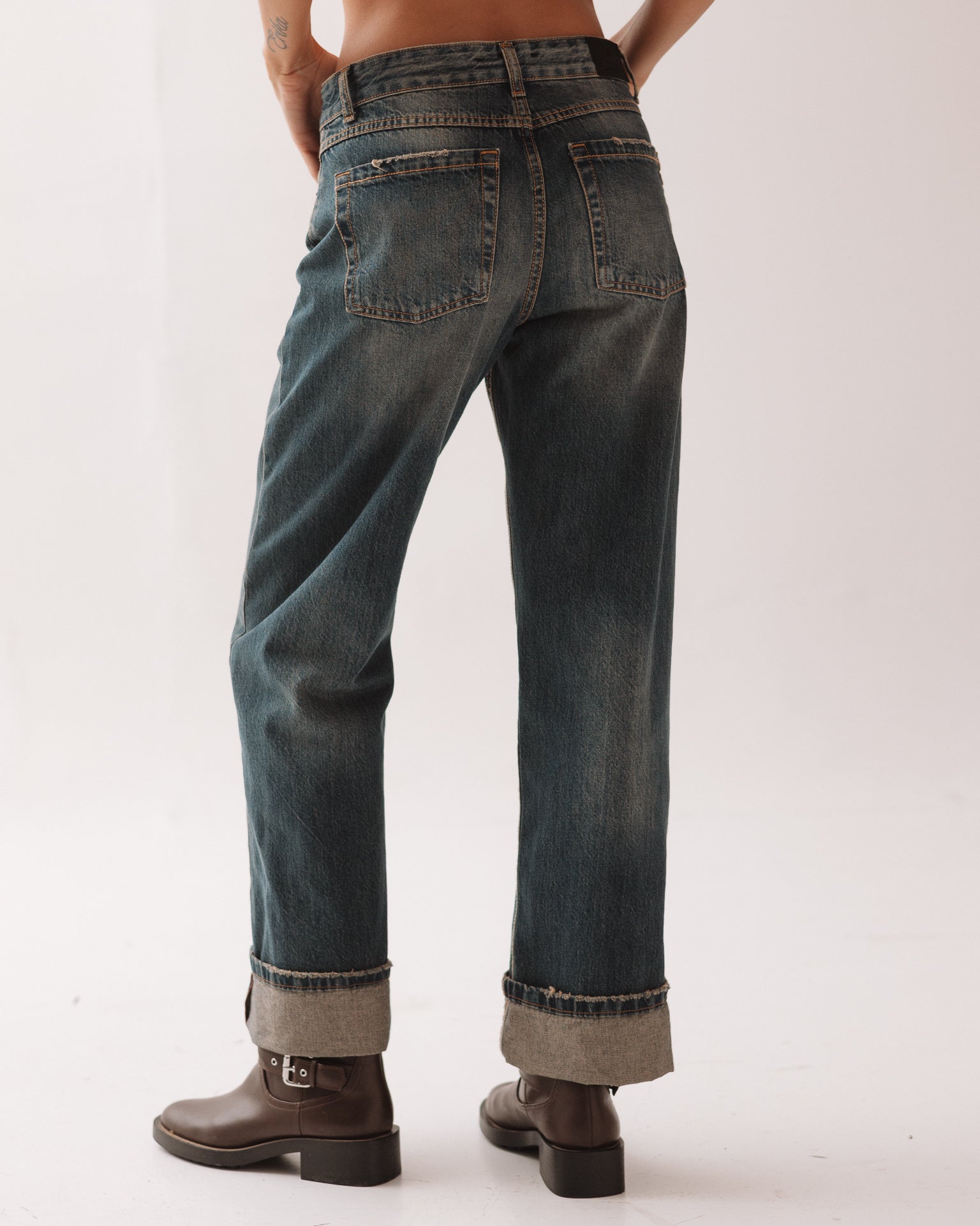 SOUVENIR - Jeans Risvolto