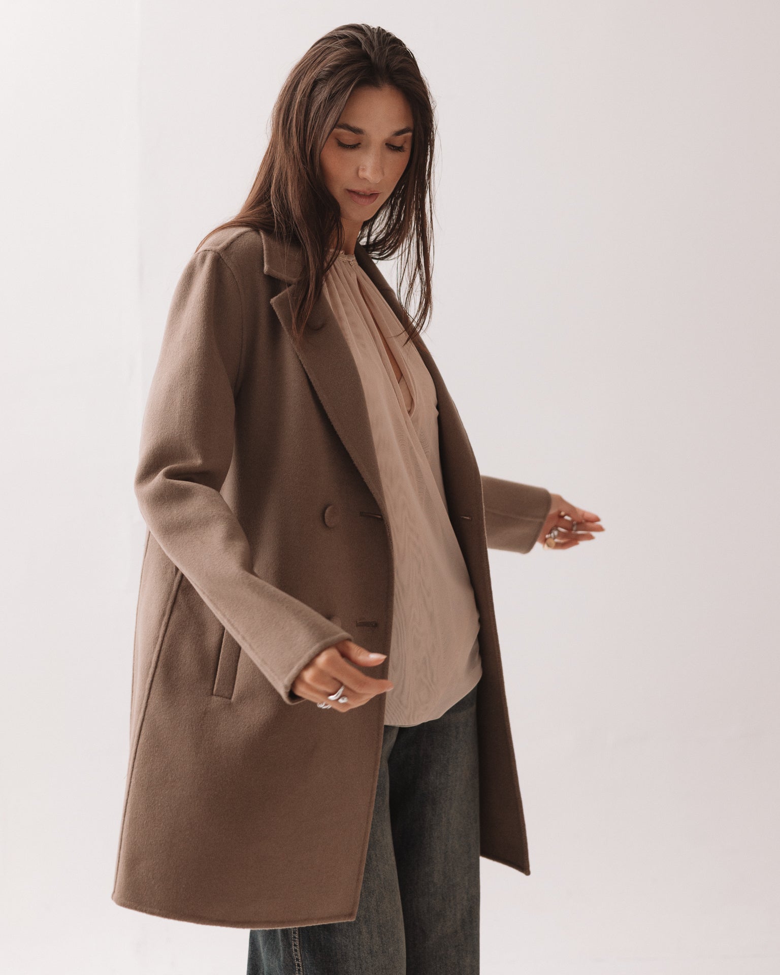 Cappotto Taupe