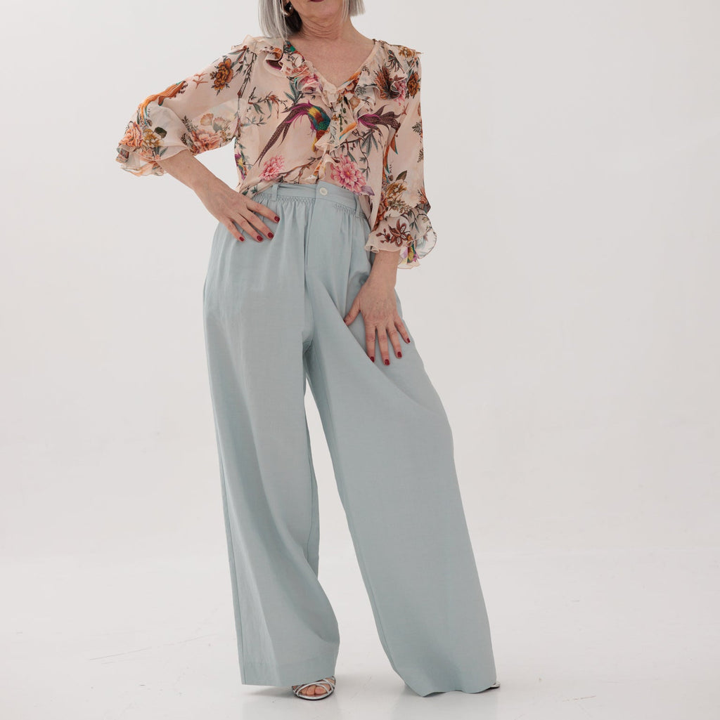 ELEH - Pantalone Celeste