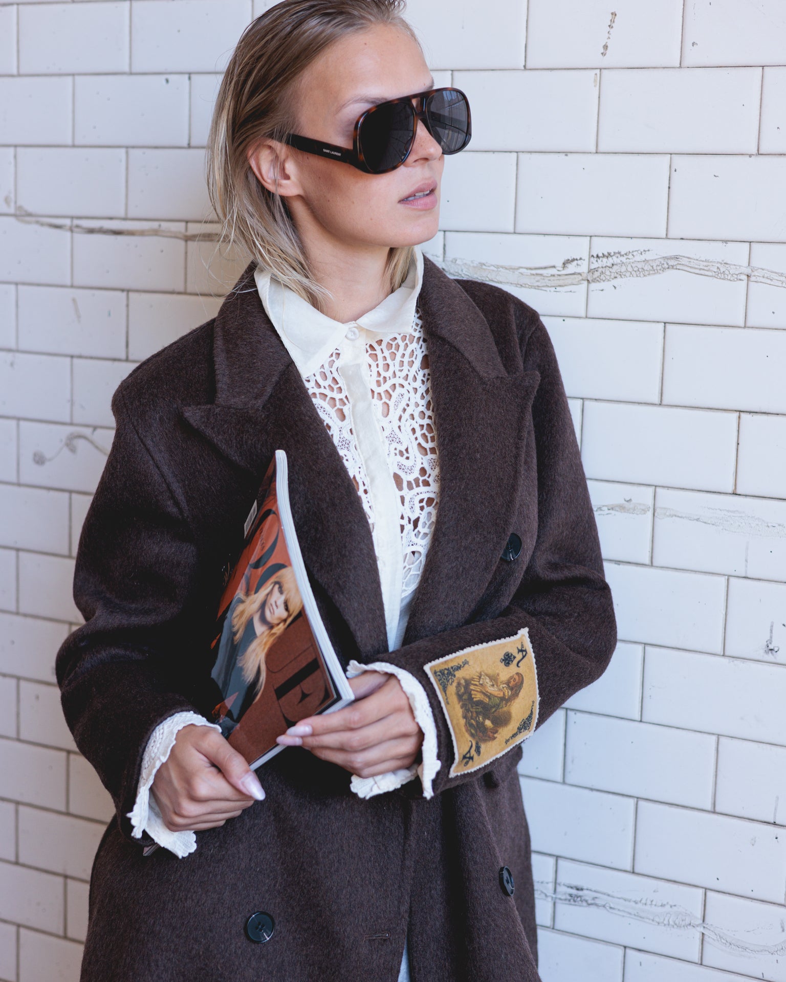 SOUVENIR - Cappotto Cioccolato Carta