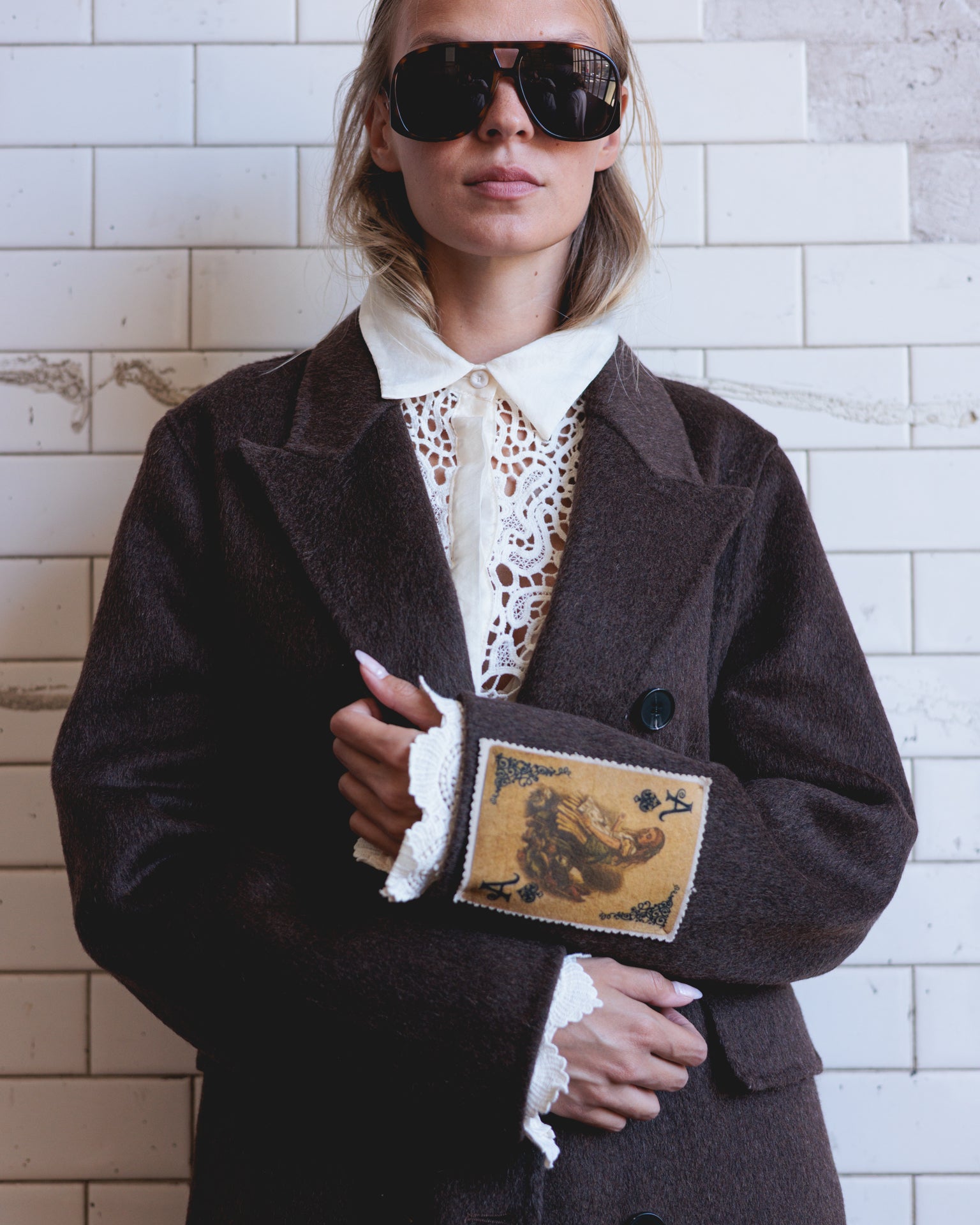 SOUVENIR - Cappotto Cioccolato Carta