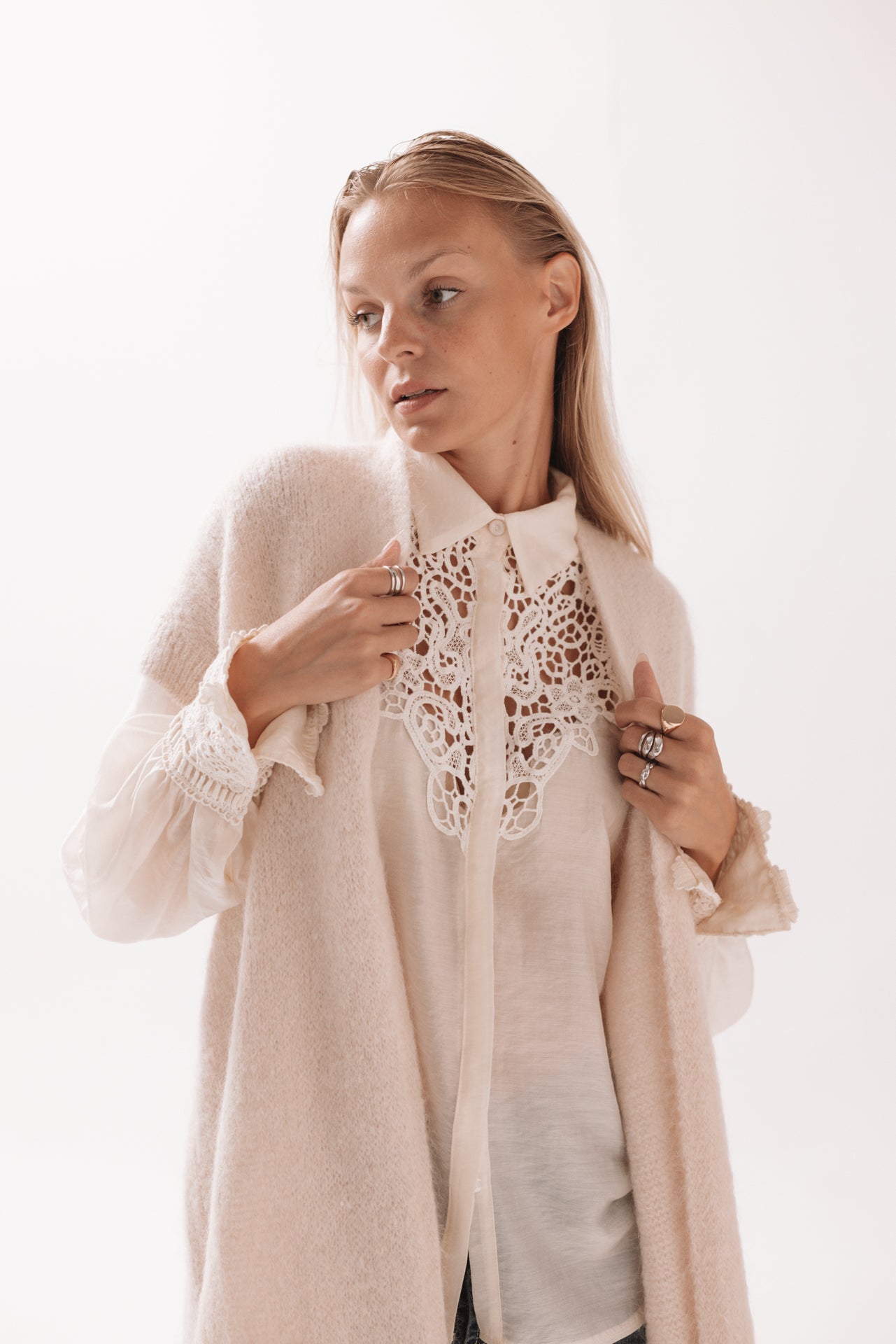 Camicia con Pizzo