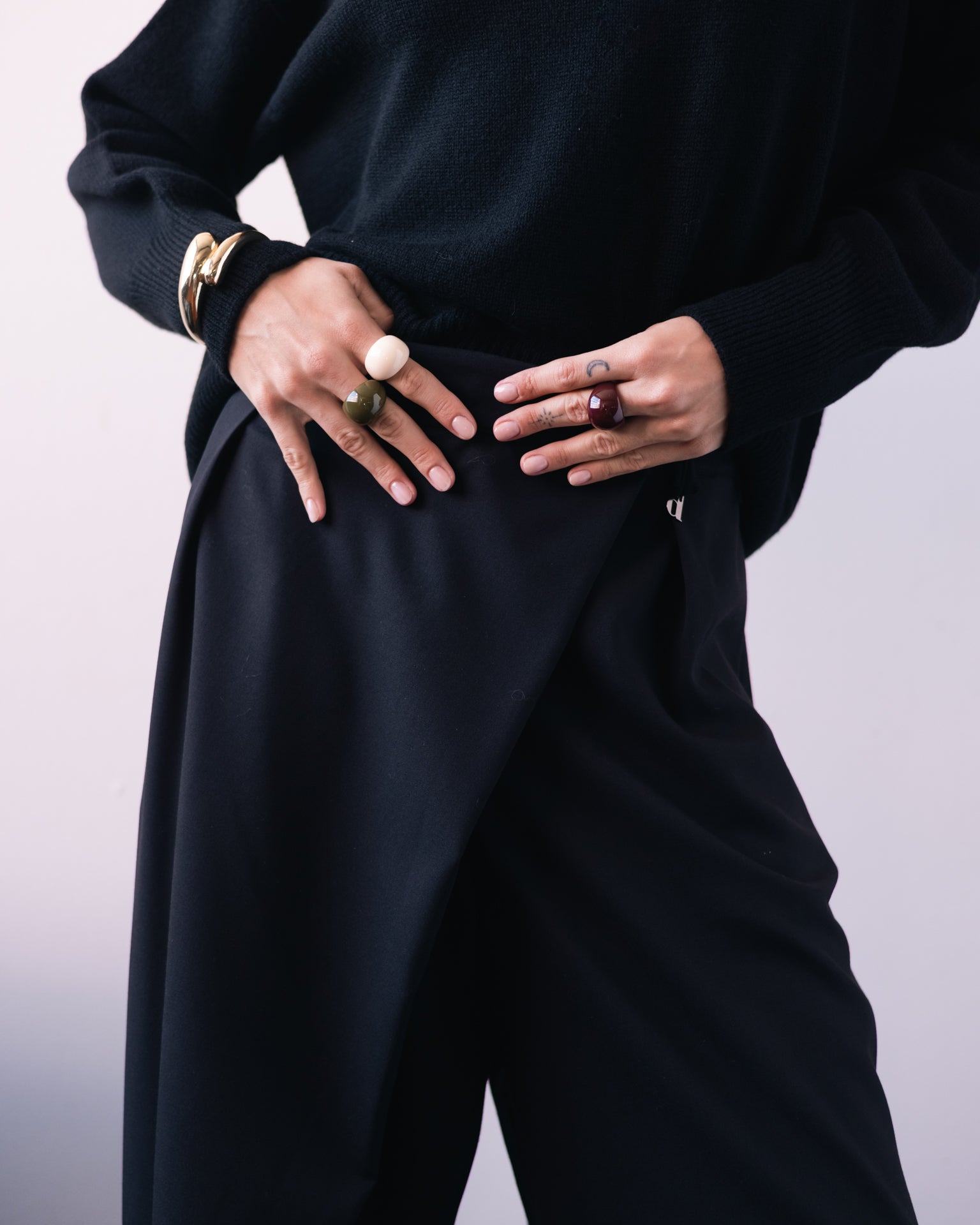 DIXIE - Pantalone Asimmetrico