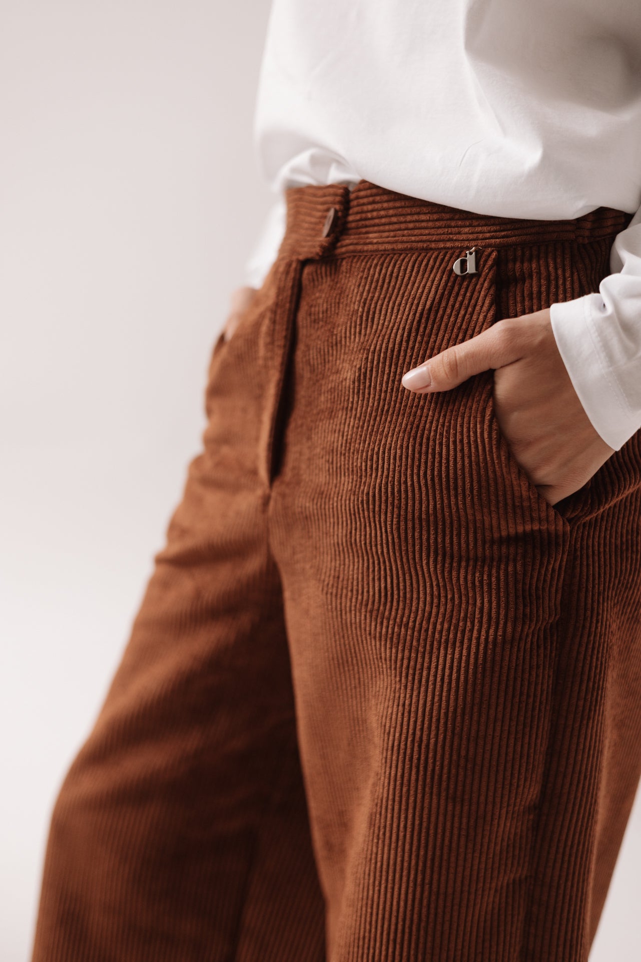 DIXIE - Pantalone Cacao